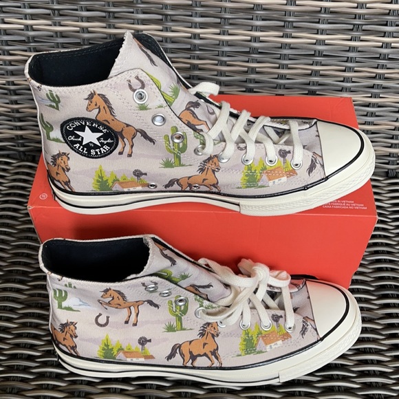 Converse Chuck Taylor 70 All Star Hi String/ Egret MEN`S Twisted Resort-Old West - Picture 2 of 16